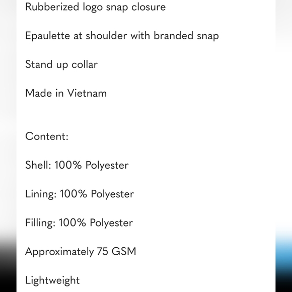 Tommy Hilfiger Ladies' Quilted Jacket NWT - Picture 9 of 11